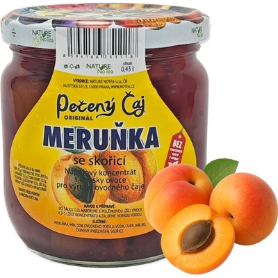 NATURE NoTea Pečený čaj Meruňka se skořicí 430 ml