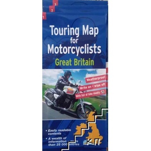 Touring Map For Motorcyclists Great Britain & Ireland (ISBN: 9783625141044)