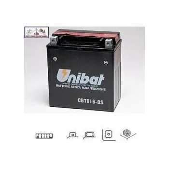 Image 1 of Unibat 14Ah CBTX16-BS