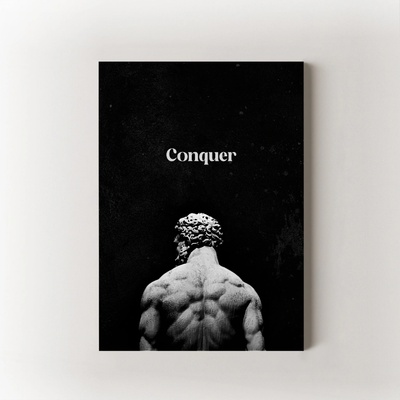 Conquer Velikost: 30x40 cm, Rám: Bez Rámu