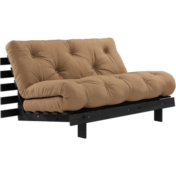 Karup Design Кафяв разтегателен диван 140 cm Roots Black Night - Karup Design (123402755140)
