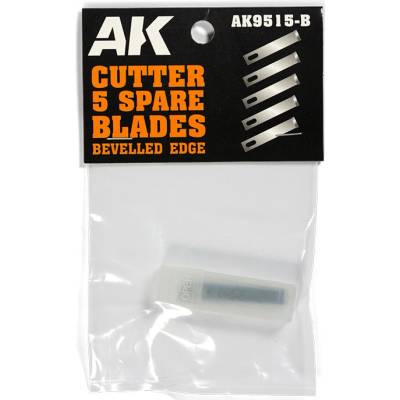 AK-Interactive AK Tools AK9515-B Náhradní břity pro Hobby Knife