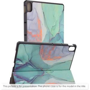 Techsuit Калъф за Samsung Galaxy Tab S11 Ultra / Tab S12 Ultra - FoldPro - Techsuit - Green Time (KF2365889)