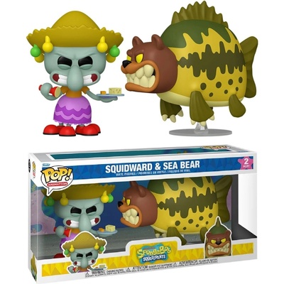 Funko POP! 2-Pack Spongebob Squarepants - Squidward & Sea Bear