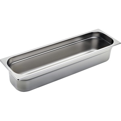 REDFOX Gastronádoba GN 2/4 - hloubka 100 mm - nerezová