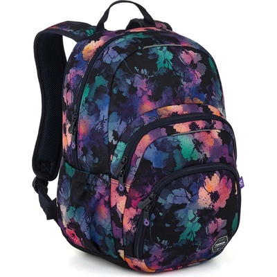 Topgal batoh SKYE Abstract Flora 26036 fialová