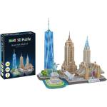 Revell Пъзел, Revell, Забележителности в Ню Йорк 3D, 123 части (R00142)