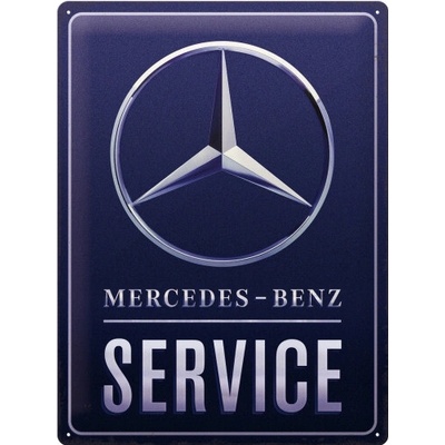 NOSTALGIC ART ceduľa 30x40 Mercedes-Benz Service