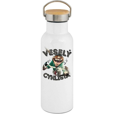 123TRIKO termoska Veselý cyklista 500 ml narozeniny
