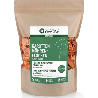 AniForte BARF vločky Vločky z mrkve 1 kg