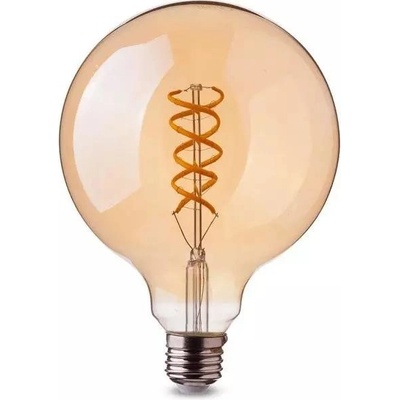V-TAC žiarovka LED Filament E27 5W, 1800K, 280lm, G95 VT-2075