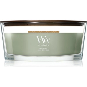 WoodWick Verdant Fig ароматна свещ с дървен фитил 453.6 гр