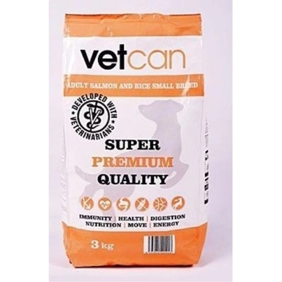 Vetcan Salmon & Rice Small Breed 3 kg
