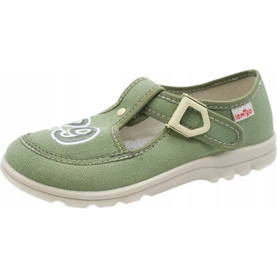 Lemigo detské papuče Sponky zelené