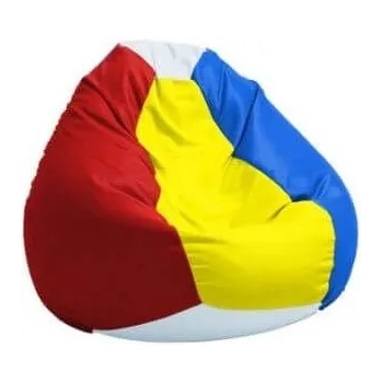 Image 1 of PUFRELAX Пуф, круша, 320л. , Nirvana Grande - Hi Romania! , Водоустойчив, Перящ се калъф, Пълнеж от полистиролни перли (PUF-G-NGR-PEX-ROM)