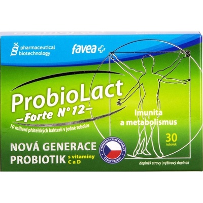 Favea ProbioLact s vitamínom C 30 kapsúl