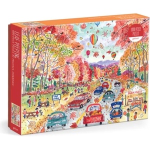 Michael Storrings Leaf Peeping 1000 Piece Puzzle (ISBN: 9780735389090)