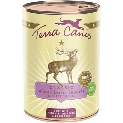 Terra Canis Game with pumpkin amaranth & cranberry 400 g