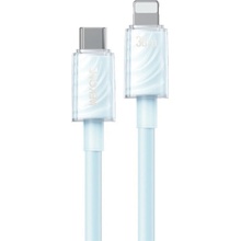 Wekome WDC-73 nabíjací a dátový USB-C na Lightning 1,2m modrý