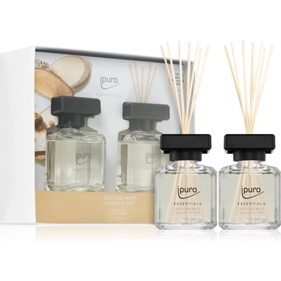 ipuro Essentials Cedar Wood подаръчен комплект 2x50ml