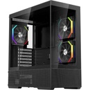 1stPlayer Crystal Vision CV7 black + 5 fan (CV7-BK-2FAR-2FH7R-1FH7)