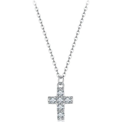 Grace Silver Jewellery Stříbrný náhrdelník NH-MSN039/117 Stříbrná