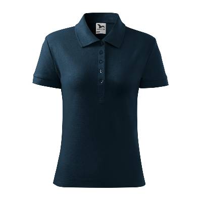 Malfini cotton 213 / Дамска поло тениска - тъмносиня xl (2130216)