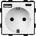 Luxon КОНТАКТ С usb-a+c И ДЕТСКА ЗАЩИТА МЕХАНИЗЪМ БЯЛ luxon (737494801355)