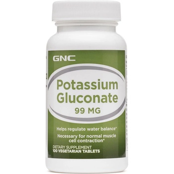 Image 1 of GNC КАЛИЙ ГЛЮКОНАТ 99 МГ 100 ТАБЛЕТКИ | gnc