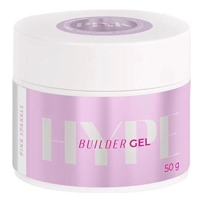 Mistero Milano Builder gel Hype gel pink sparkle 50 g