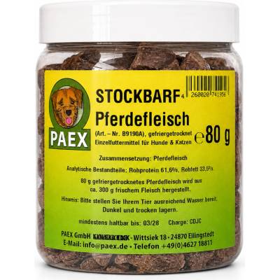Paex Koňské maso mrazem sušené 80 g