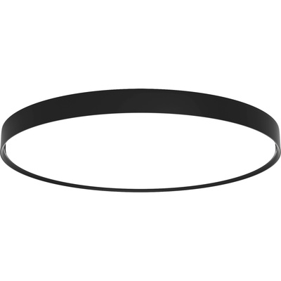 Louis Poulsen Плафон Slim Round Semi Recessed LED 3000K с дифузер опал Управление за осветление Dali 68 см черен (5742584384)