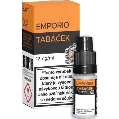 Imperia Emporio Nic Salt Tobacco 10 ml 12 mg – Zbozi.Blesk.cz