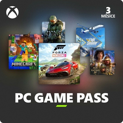 Microsoft Xbox Game Pass PC členstvo 3 mesiace EU