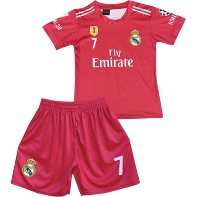 Numberoplus Premium Dětský fotbalový dres Komplet Real Madrid Cristiano Ronaldo CR7 – Zbozi.Blesk.cz