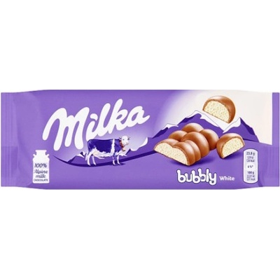 Milka Bubbly White 95 g