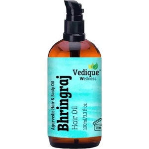 Dr Wakde's Bhringraj Масло при косопад, пърхот и изтощена коса, 100 ml, Dr Wakde's (L007 (338051))