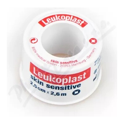Leukoplast Skin Sensitive fixační páska 2,5 cm x 2,6 m