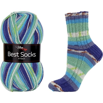 Vlna-Hep Best Socks (4fach) 7077