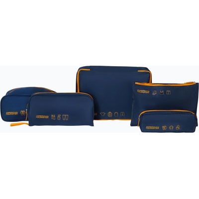 American Tourister Packing navy/orange