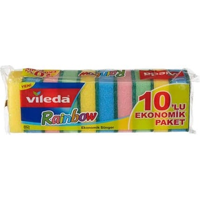 Vileda Кухненска гъба Rainbow 10бр