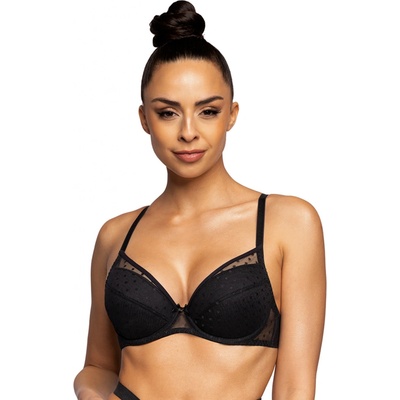Mat M-3714/11 Dotssy push-up podprsenka černá