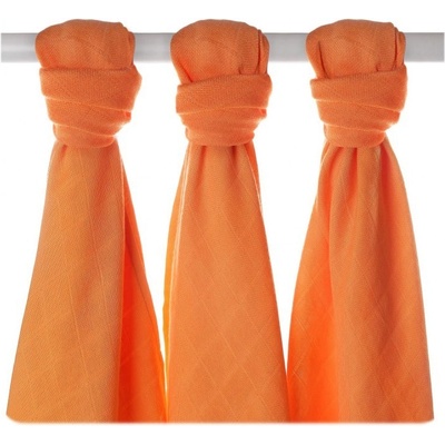 KIKKO Bambusové plienky BMB 70 x 70 Orange 3 ks