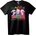 NOONEBRAND Тениска Hunter X Коледа - 6XL, Black
