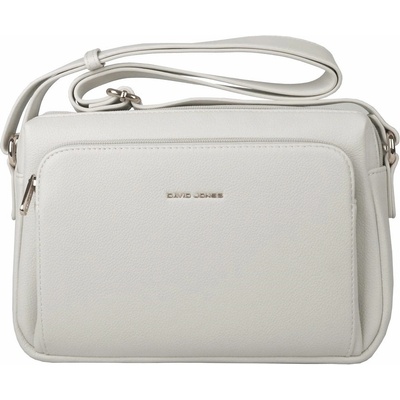 David Jones Tříoddílová středně velká mléčně mandlová crossbody kabelka 7429
