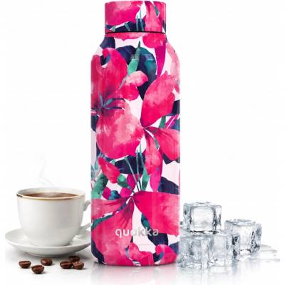 Quokka Nerezová termoláhev Solid pink bloom 510 ml