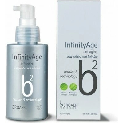 Broaer B2 Infinity Age Antiaging tonikum proti vypadávaniu vlasov 100 ml