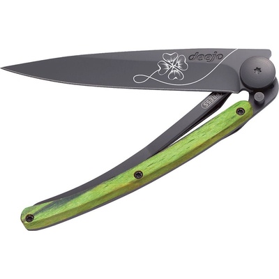 Deejo 1GB160 37g black Lucky Charm green beech