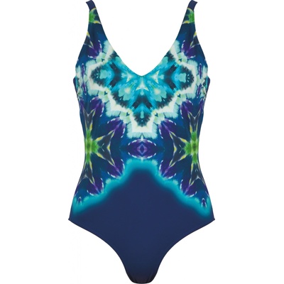 Naturana dámské jednodílné plavky 73408 tmavě modrá – Zboží Dáma