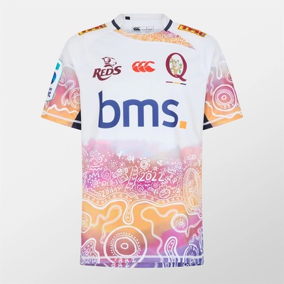 Canterbury Футболна фланелка Canterbury Men's Queensland Reds Away Replica Short-Sleeve T-Shirt - Navy